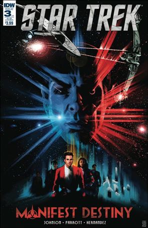 Star Trek: Manifest Destiny issue 3-B Tony Shasteen Subscription Cover