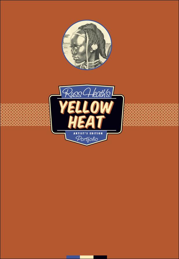 Russ Heath's Yellow Heat Artist's Edition Portfolio issue nn