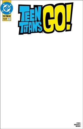 Teen Titans Go! (2025) issue 1-B Blank/Sketch Cover