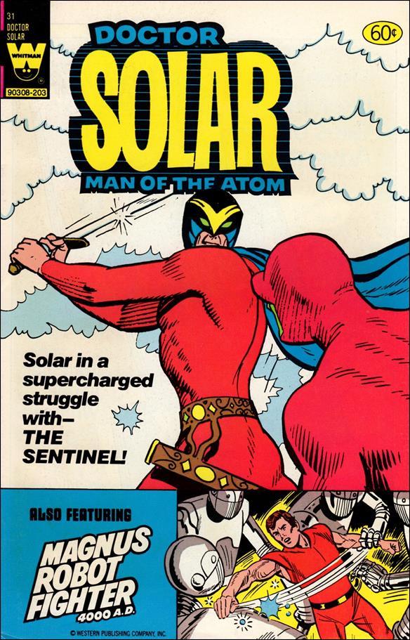 Doctor Solar, Man of the Atom (1962) issue 31 Yellow Logo