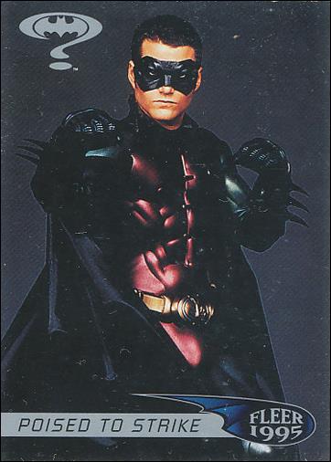 Batman Forever (Retail Base Set) card 12 Poised to Strike