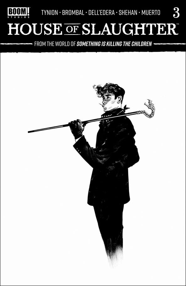 House of Slaughter issue 3-I Nick Robles 1:10 B&W Cover (2nd Printing)