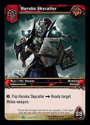 World of Warcraft: Through the Dark Portal (Base Set) card 14 Haruka Skycaller