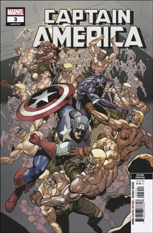 Captain America (2018) issue 3-E Leinil Francis Yu Cover (3rd Printing)