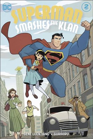 Superman Smashes the Klan issue 2 Gurihiru Cover