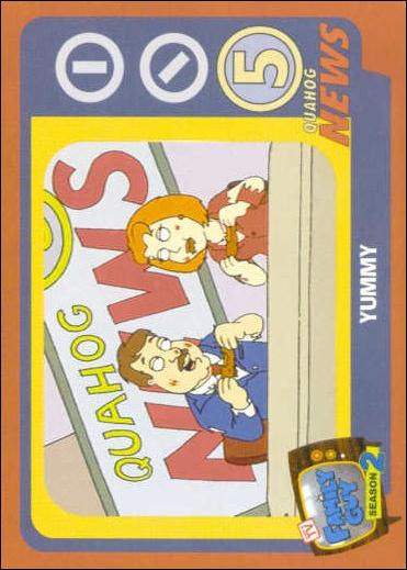 Family Guy Season Two (Base Set) card 62 Yummy