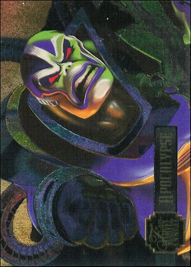 Marvel Annual Flair '95 (PowerBlast Subset) card 11 Apocalypse