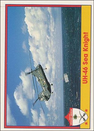 Operation Desert Shield (Base Set) card 79 UH-46 Sea Knight