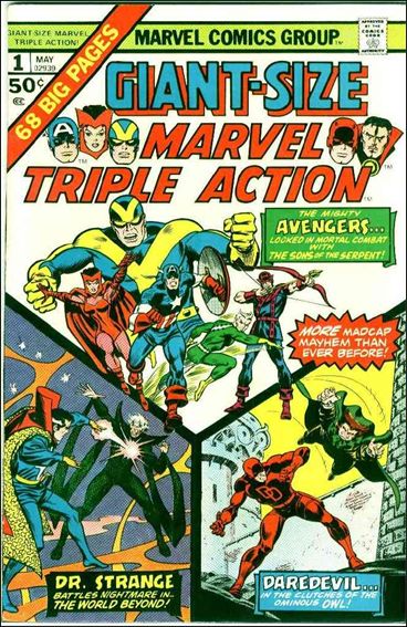 Giant-Size Marvel Triple Action 1-A by Marvel