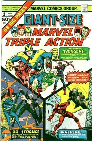 Giant-Size Marvel Triple Action Cover Image 1