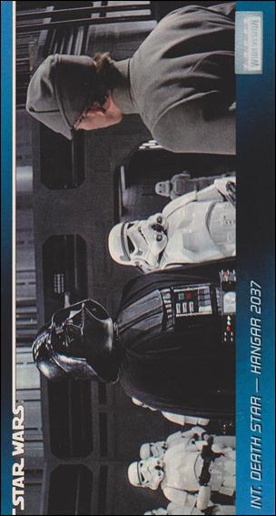 Star Wars Widevision (Base Set) card 64 Int. Death Star - Hangar 2037