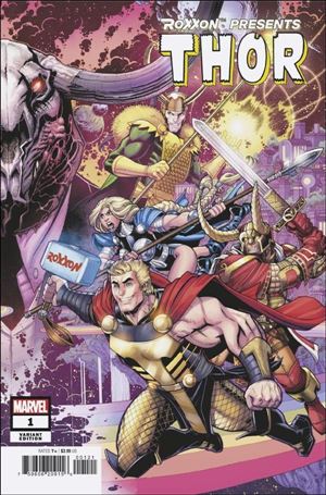 Roxxon Presents: Thor issue 1-C Nick Bradshaw Connecting Cover