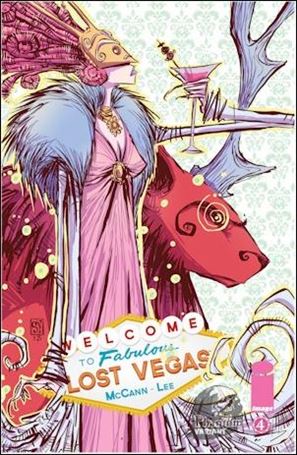 Lost Vegas issue 4-C Skottie Young Phantom Cover