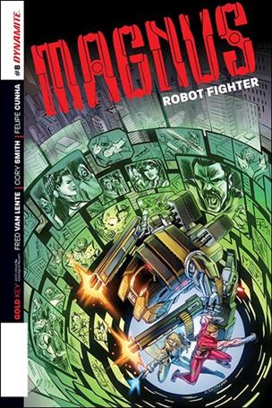 Magnus Robot Fighter (2014) issue 8-B Cory Smith Subscription Cover