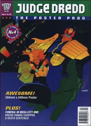 Judge Dredd Poster Prog issue 4