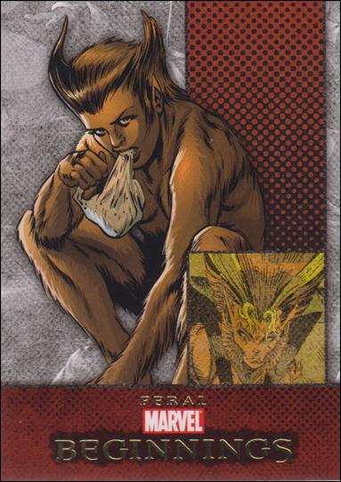 Marvel Beginnings: Series 1 (Base Set) card 49 Feral