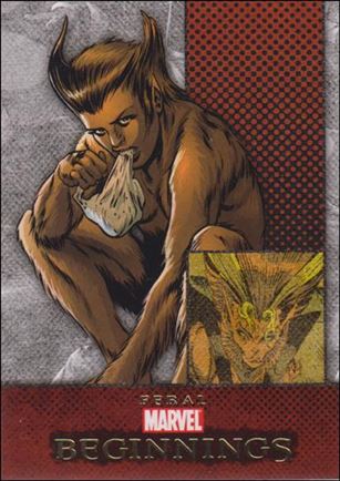 Marvel Beginnings: Series 1 (Base Set) card 49 Feral