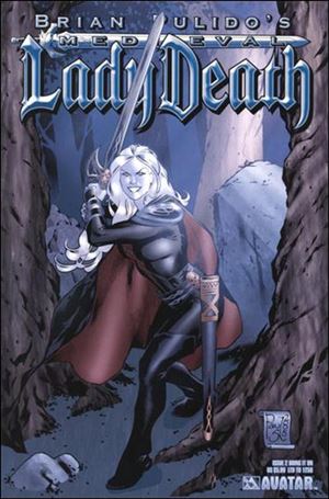 Brian Pulido's Medieval Lady Death issue 2-D Bring it On Cover 1/1250