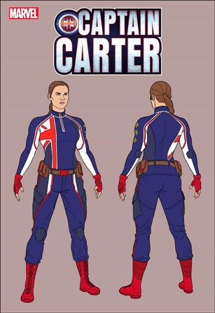 Captain Carter issue 1-F Jamie McKelvie 1:10 Design Cover
