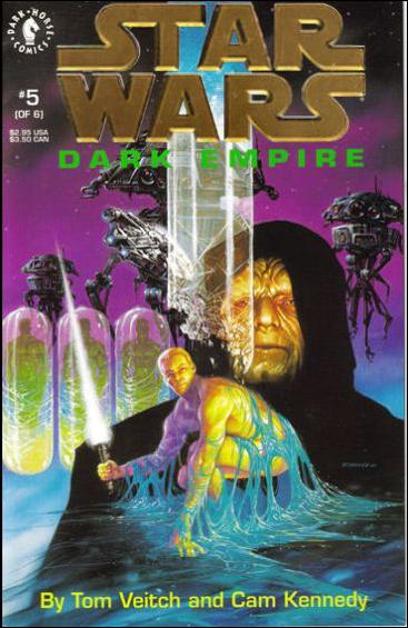 Star Wars: Dark Empire issue 5-B Gold Foil Cover