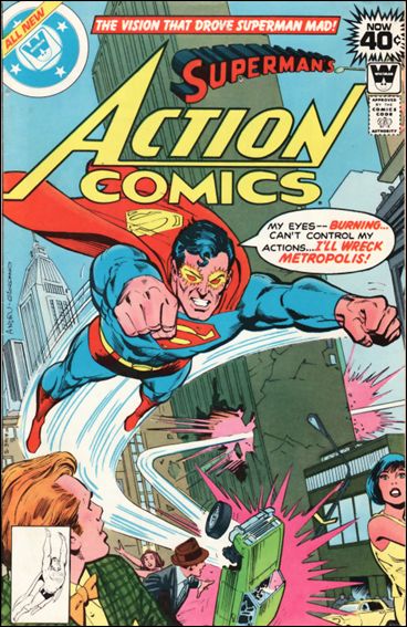 Action Comics (1938) issue 490-B Whitman Cover