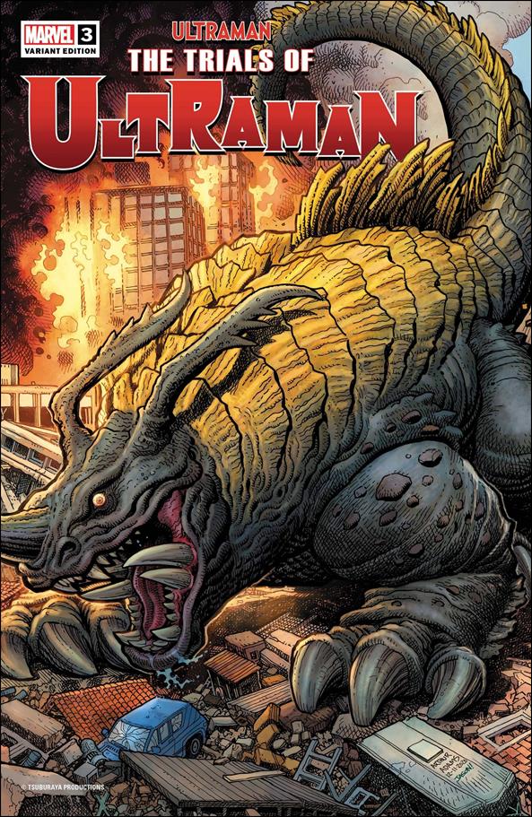 Trials of Ultraman issue 3-C Arthur Adams 1:25 Kaiju Cover