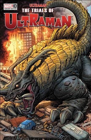Trials of Ultraman issue 3-C Arthur Adams 1:25 Kaiju Cover