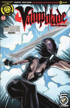 Vampblade issue 11 Winston Young Standard Cover