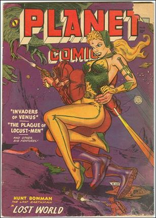 Planet Comics (1940) issue 66 Planet Comics (spring 1952)