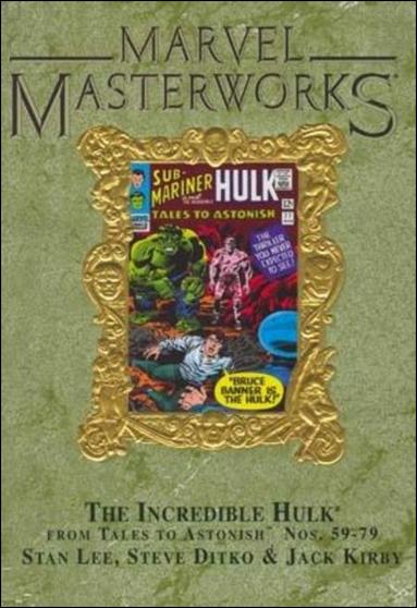Marvel Masterworks: The Incredible Hulk issue 2-B Marble Dust Jacket Vol 39 1/1400