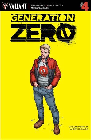 Generation Zero issue 4-C Andres Guinaldo 1:10 Cover