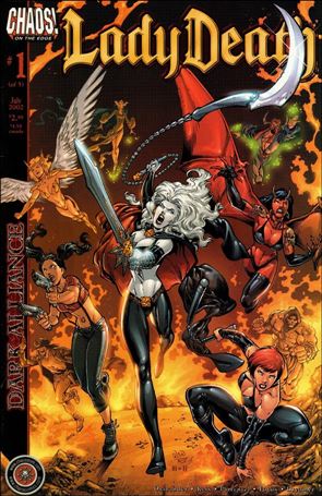 Lady Death: Dark Alliance issue 1 Standard Cover