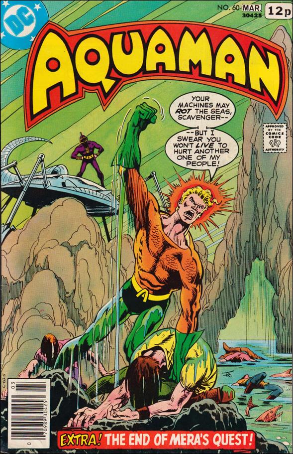 Aquaman (1962) issue 60-B UK Price Cover