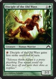 Magic the Gathering: Gatecrash (Base Set) card 118 Disciple of the Old Ways