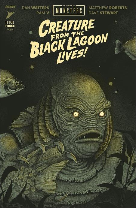 Universal Monsters: Creature From The Black Lagoon Lives! issue 3-E Anwita Citriya 1:50 Cover