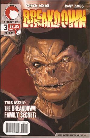 Breakdown issue 3-B 2nd Printing Cover