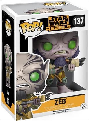 POP! Star Wars figure 137 Zeb