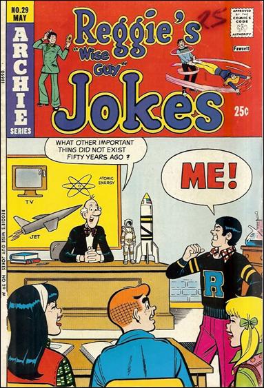 Reggie's Wise Guy Jokes issue 29