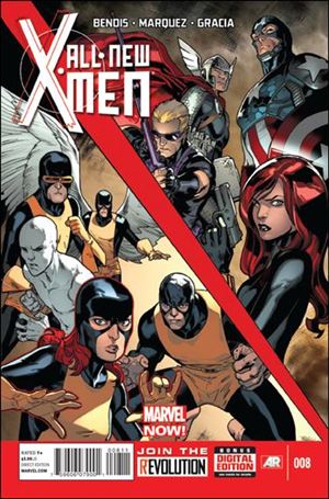 All-New X-Men (2013) issue 8 X-Men and Avengers Cover