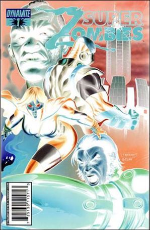 Super Zombies issue 1-D Fabiano Neves Negative Cover