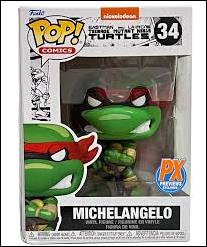 POP! Comics figure 34 Michelangelo 