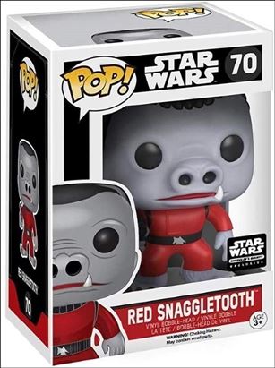 POP! Star Wars figure 70 Red Snaggletooth Smuggler's Bounty
