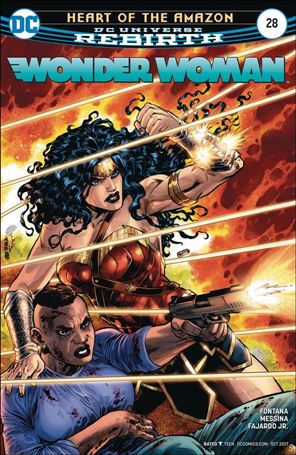 Wonder Woman (2016)  issue 28 Jesus Merino Cover