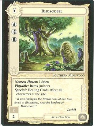 Middle-Earth: The Wizards (Base Set) card 363 Rhosgobel