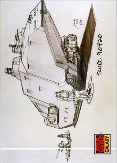 Star Wars Galaxy: Series 1 (Base Set) card 22 AT-AT