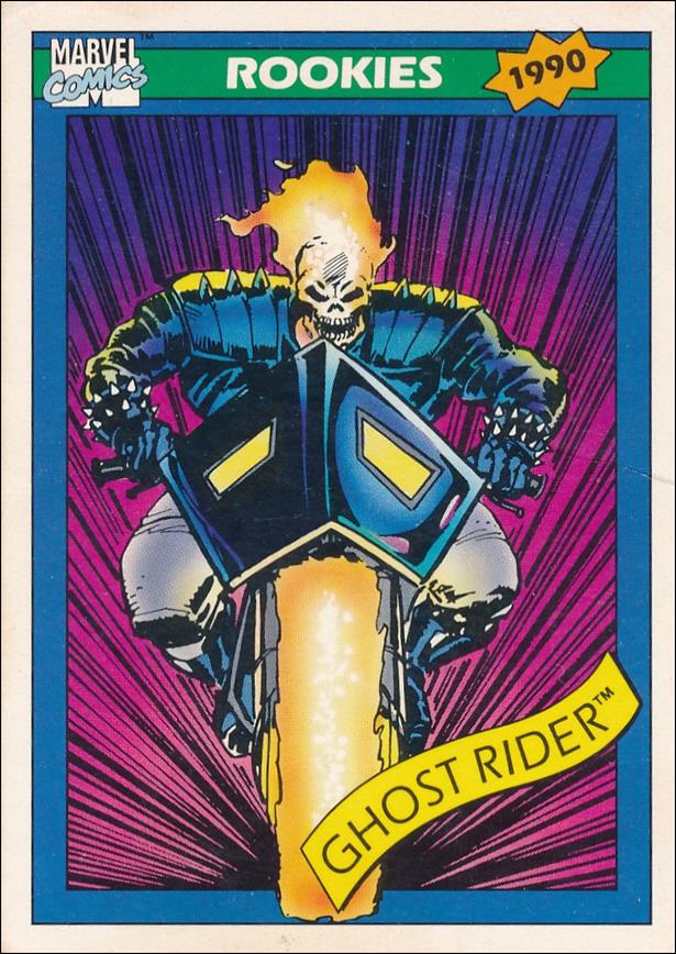 Marvel Universe: Series 1 (Base Set) card 82 Ghost Rider