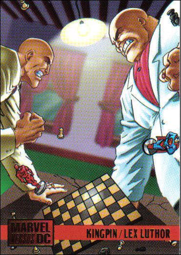 DC Versus Marvel / Marvel Versus DC (Base Set) card 97 Kingpen/Lex Luthor