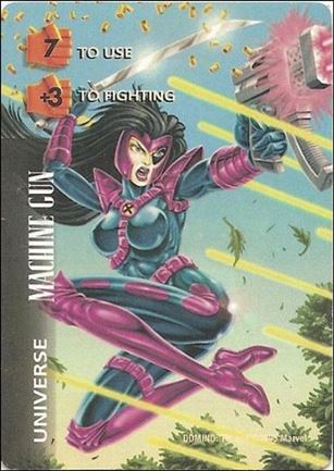 Marvel OverPower (Base Set) card nn249 Machine Gun
