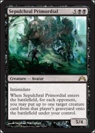 Magic the Gathering: Gatecrash (Base Set) card 75 Sepulchral Primordial