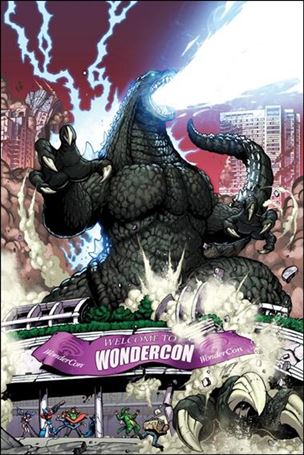 Godzilla: Kingdom of Monsters issue 1-E Matt Frank WonderCon Cover